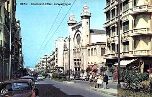 ORAN - BOULEVARD JOFFRE - SYNAGOGUE